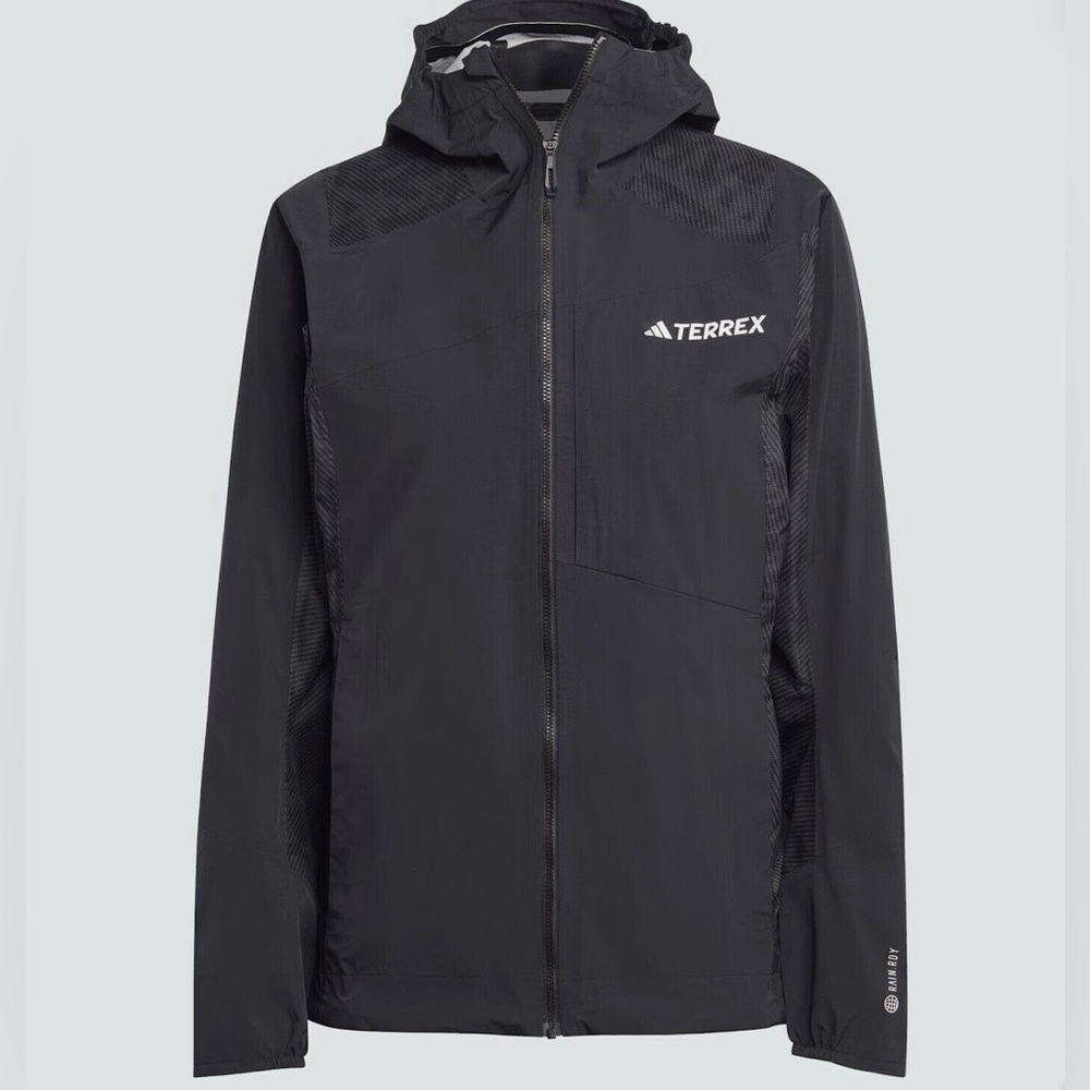 Adidas Women’s Terrex Xperior Hybrid Rain Jacket - Picture 2 of 11